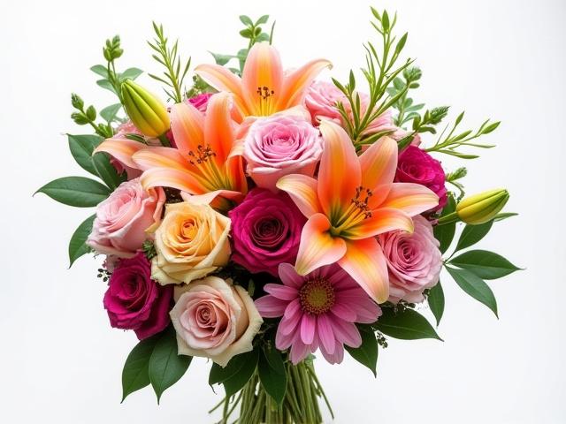 Ramo de flores personalizado y vibrante